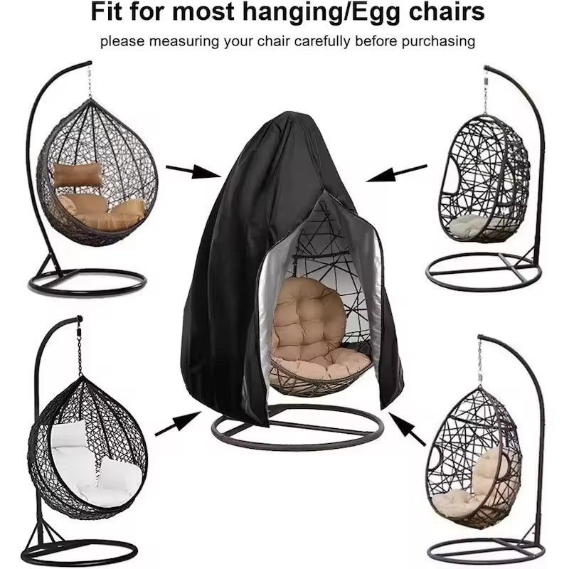 Outdoor Furniture Egg Chair - Funda Protectora Impermeable para Columpio Colgante