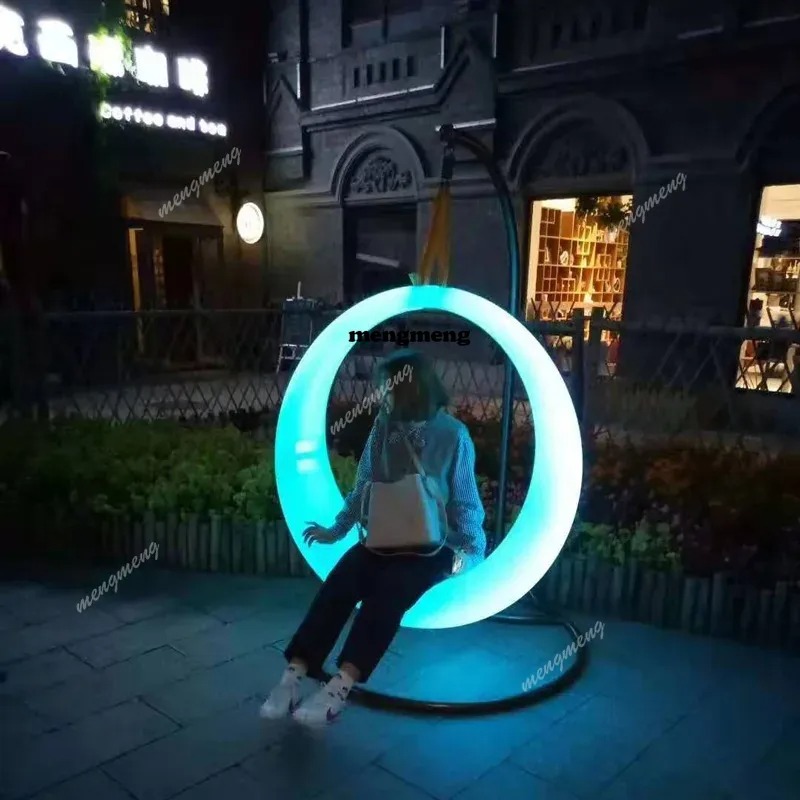 Outdoor Furniture Egg Chair - Iluminación LED para Exteriores, Cojines para