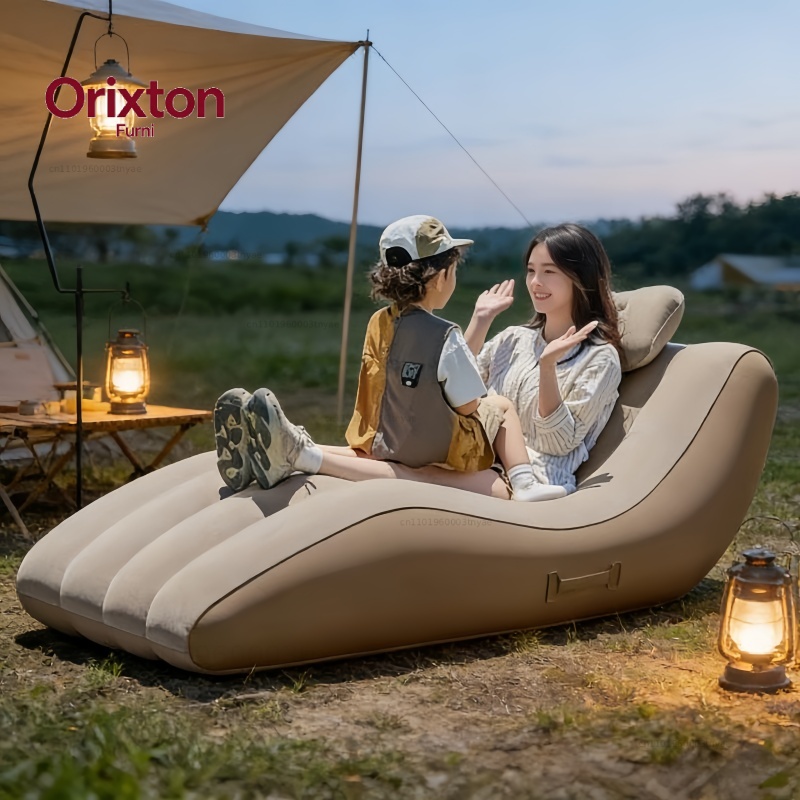Outdoor Furniture Lounge - Sillón Inflable Portátil para Exteriores -