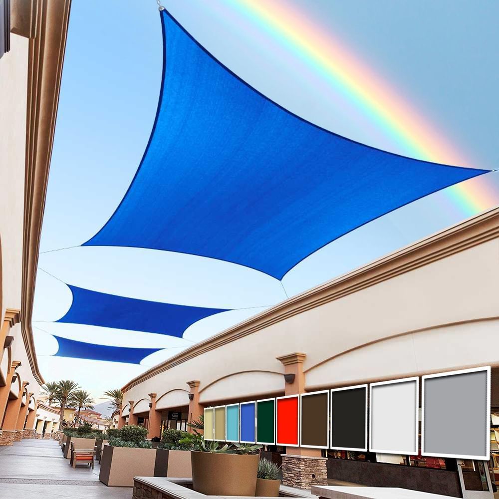 Sun Sail Shade - Vela de Sombra Personalizada de 12'