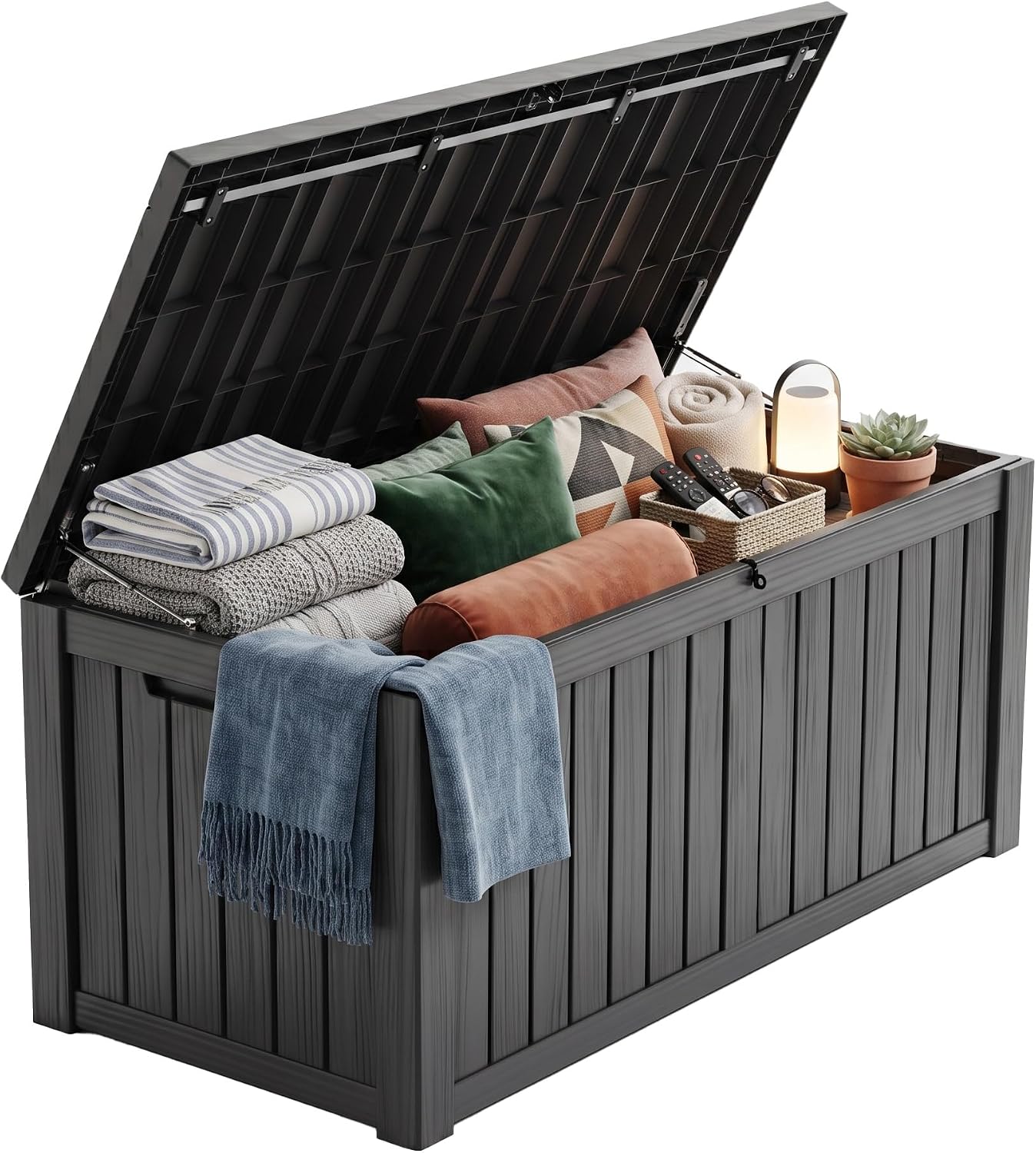 Outdoor Furniture Cushions - Caja de Almacenamiento de Resina con