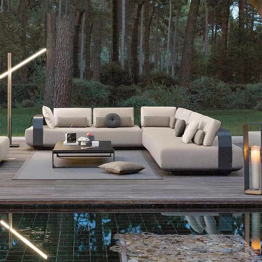 Outdoor Furniture Europe - Conjunto de sofás personalizados para exteriores,