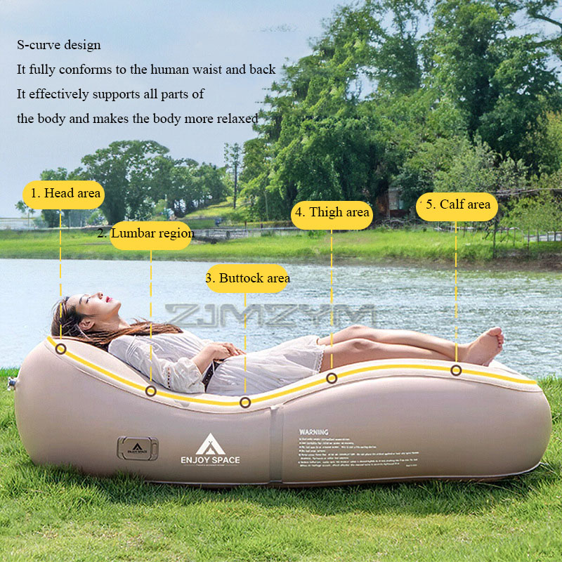 Sofá Inflable Automático Plega - Outdoor Furniture Lounge reseña y precio
