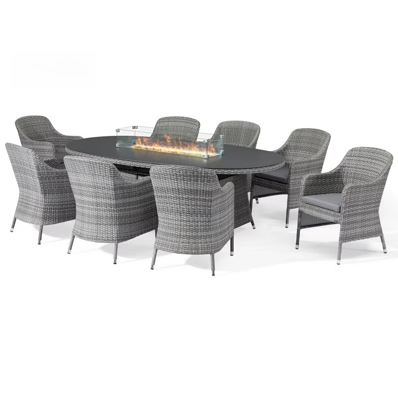 Conjunto de Muebles de Jardín  - Outdoor Furniture With Fire Pit reseña y precio