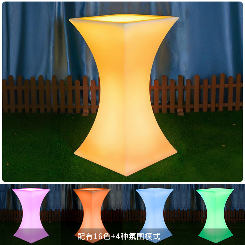 Mesa LED Impermeable con Contr - Outdoor Furniture Exhibition reseña y precio