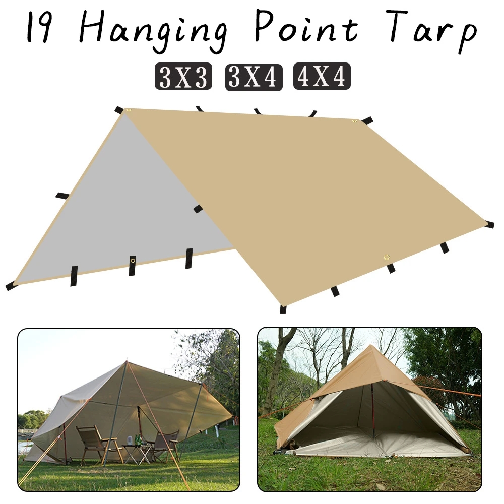 Toldo de supervivencia para ex - Sun Sail Shade reseña y precio