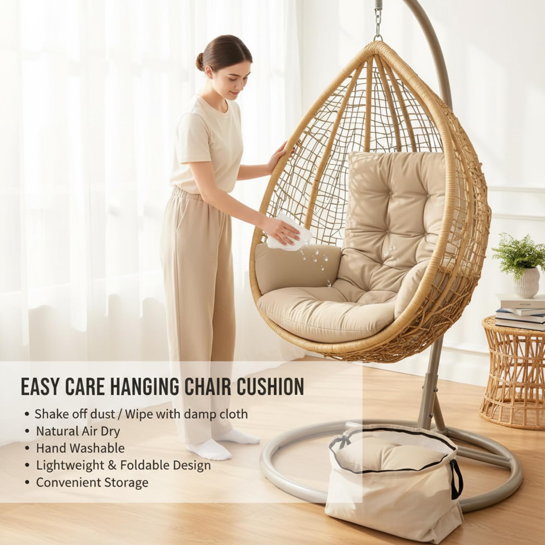 Cojín de Repuesto para Silla H - Outdoor Furniture Egg Chair reseña y precio