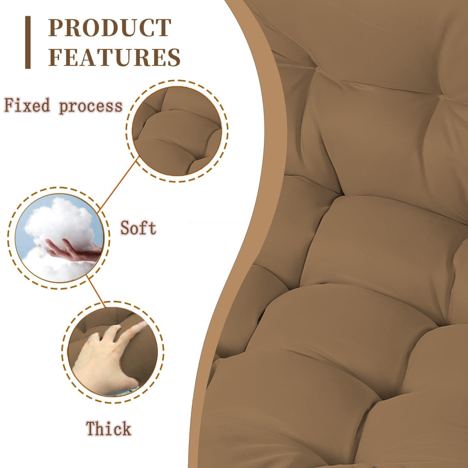 Cojín de Repuesto para Silla H - Outdoor Furniture Egg Chair reseña y precio