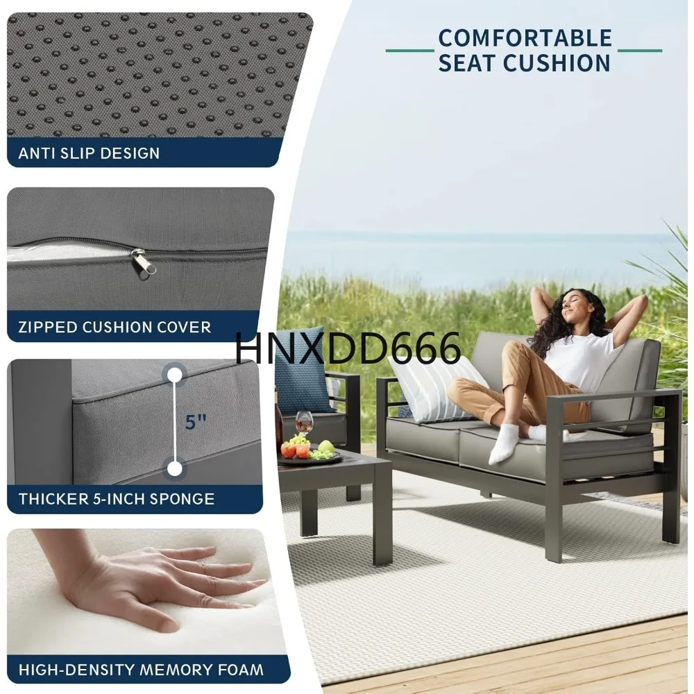 Conjunto de Muebles de Patio c - Outdoor Furniture With Fire Pit reseña y precio