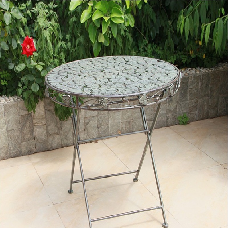 Mesa y sillas de hierro retro  - Outdoor Furniture Europe reseña y precio