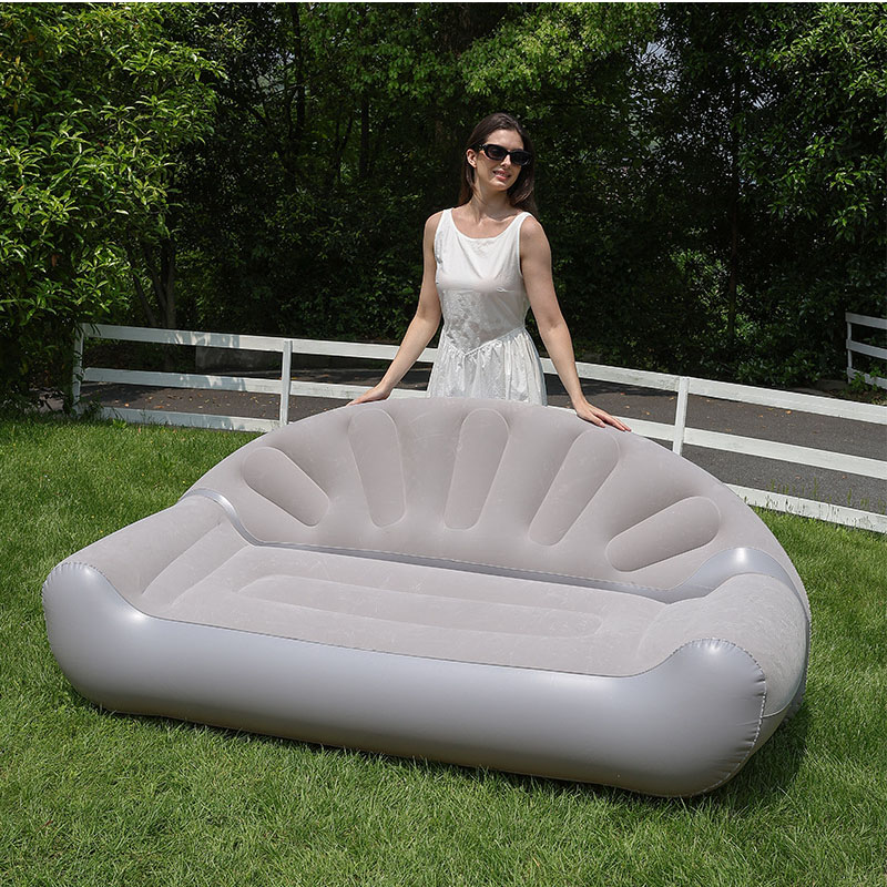 Sofá inflable en forma de aban - Outdoor Furniture Lounge reseña y precio