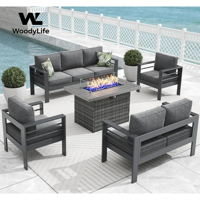 Juego de Muebles de Patio Mode - Outdoor Furniture With Fire Pit reseña y precio