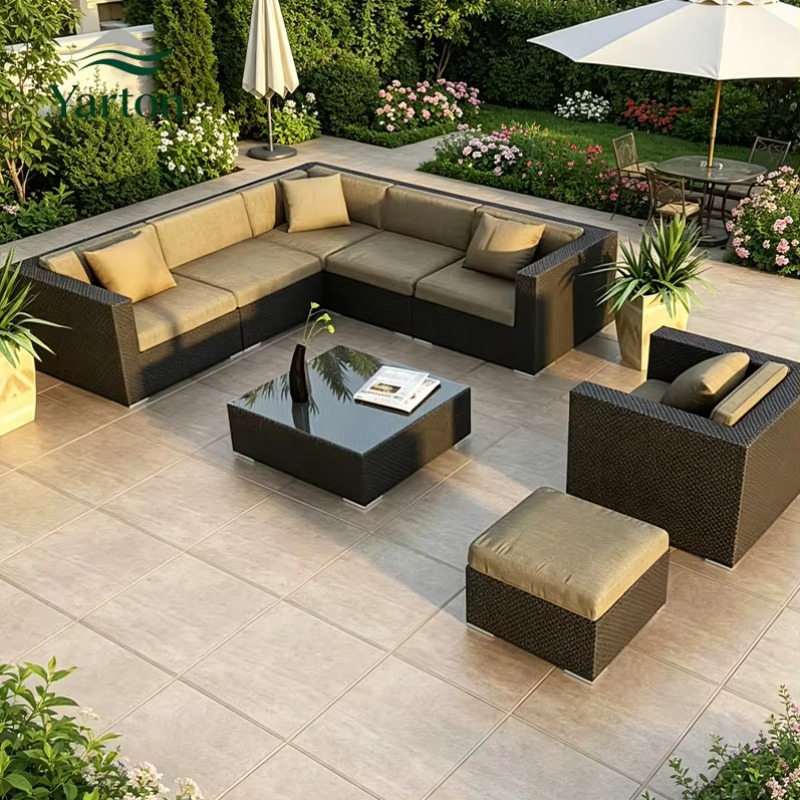 Conjunto de Sofá de Mimbre Tej - Outdoor Furniture Europe reseña y precio