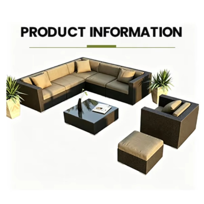 Conjunto de Sofá de Mimbre Tej - Outdoor Furniture Europe reseña y precio