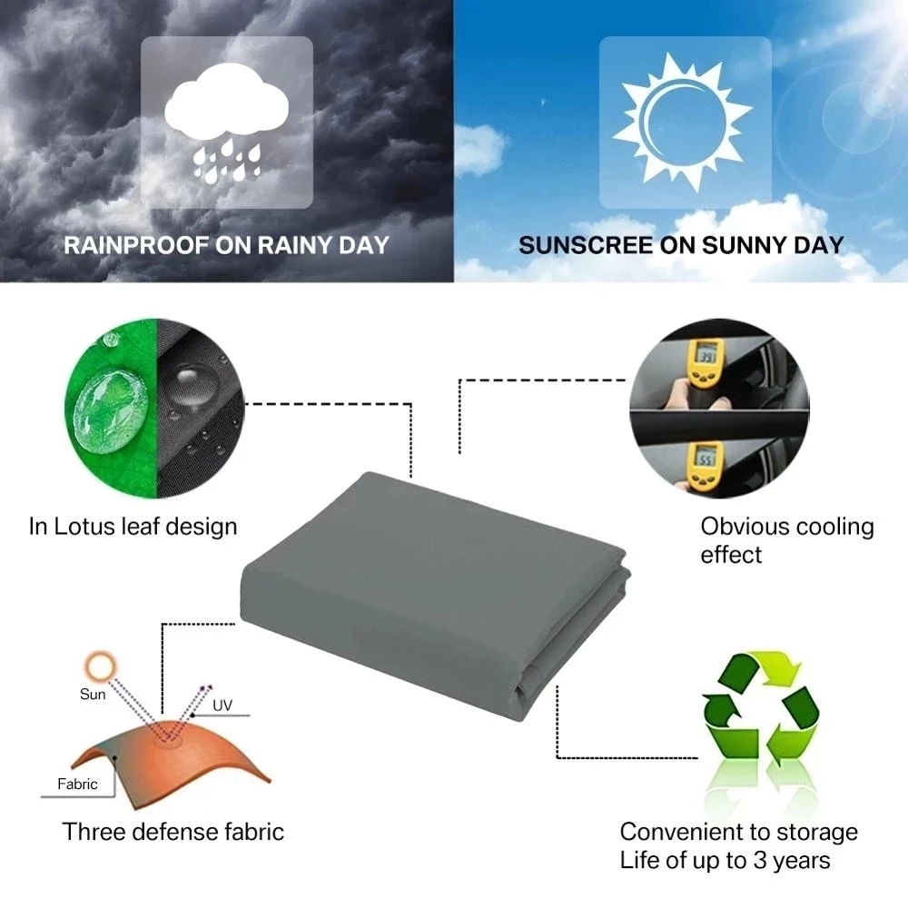 Sombrilla impermeable para pro - Sun Sail Shade reseña y precio