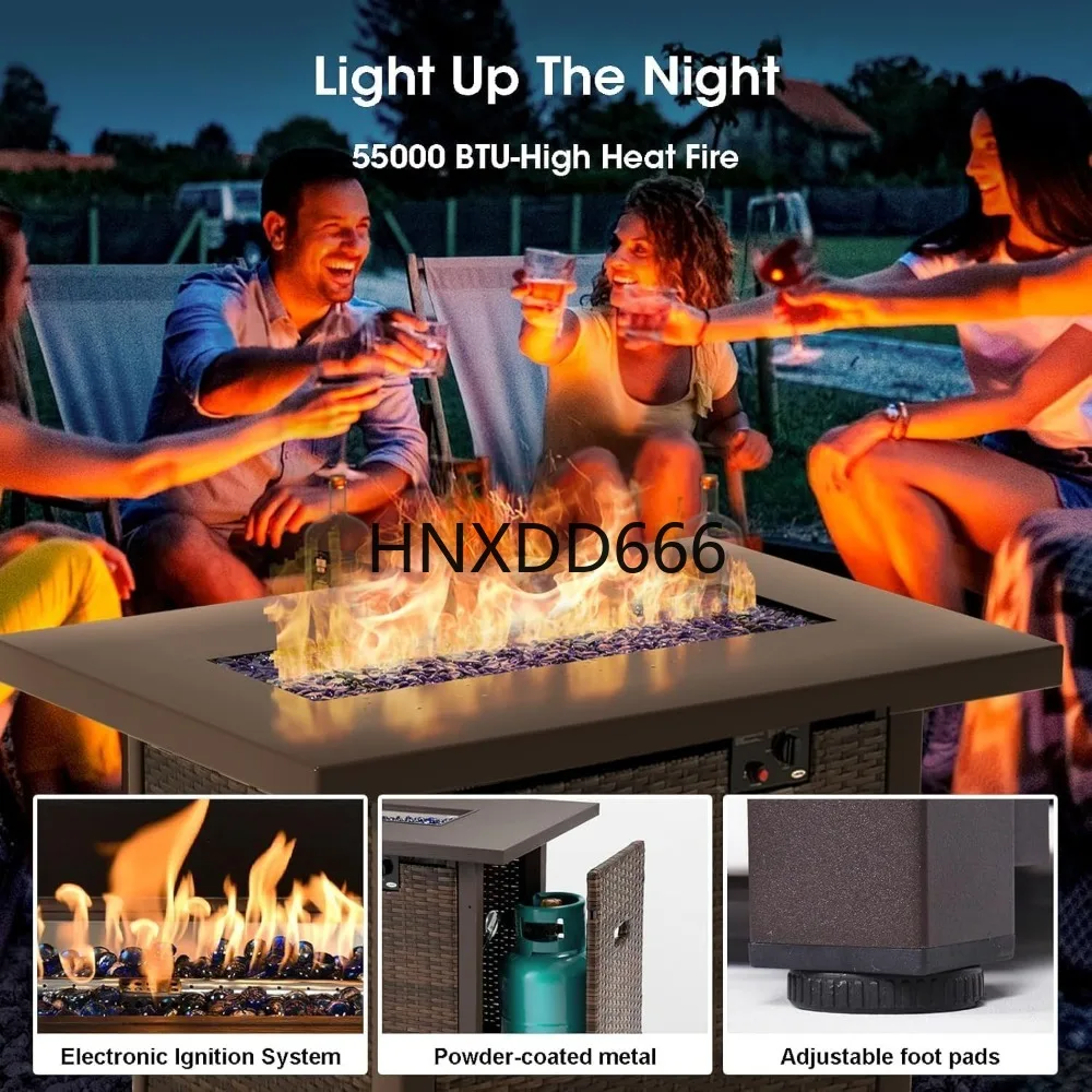 Conjunto de Muebles de Patio d - Outdoor Furniture With Fire Pit reseña y precio