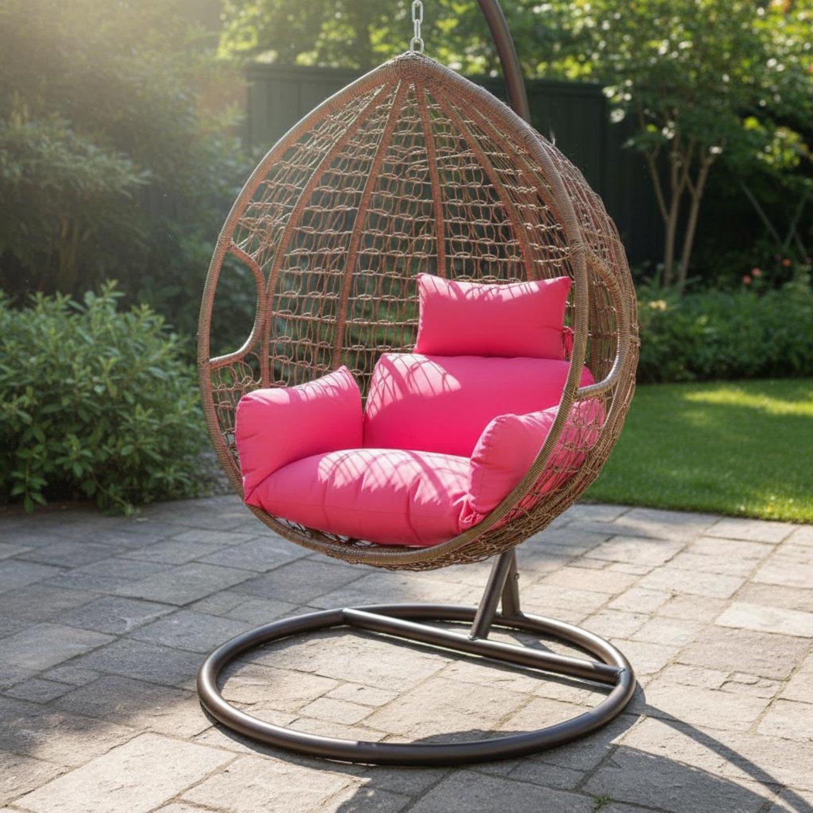 Funda de cojín desmontable par - Outdoor Furniture Egg Chair reseña y precio