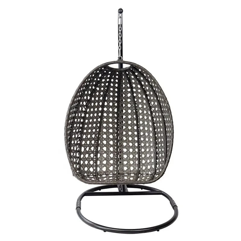 Sillón Colgante de Mimbre con  - Outdoor Furniture Egg Chair reseña y precio