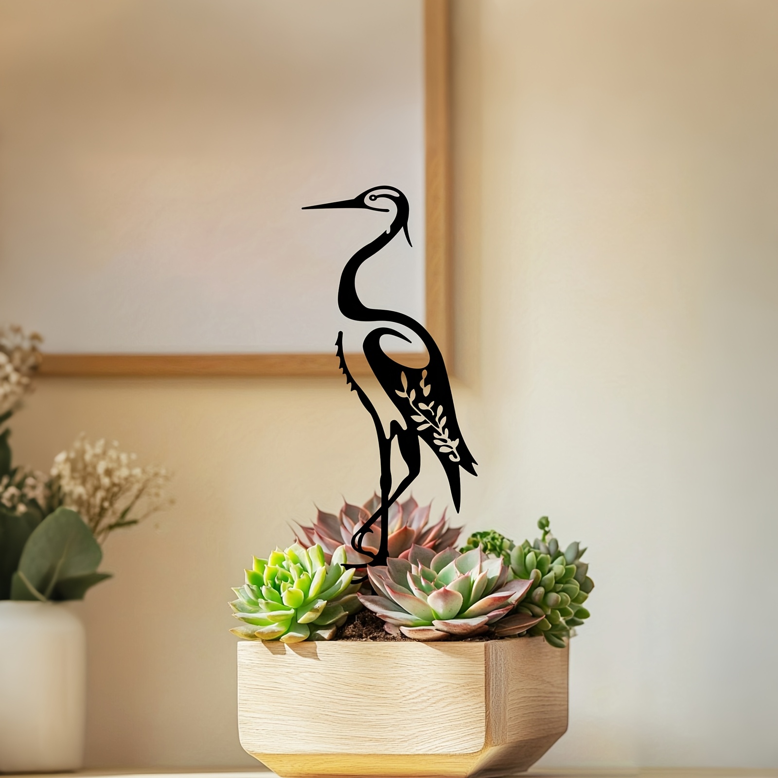 1 unidad de silueta de aves ga - Outdoor Furniture Decor reseña y precio