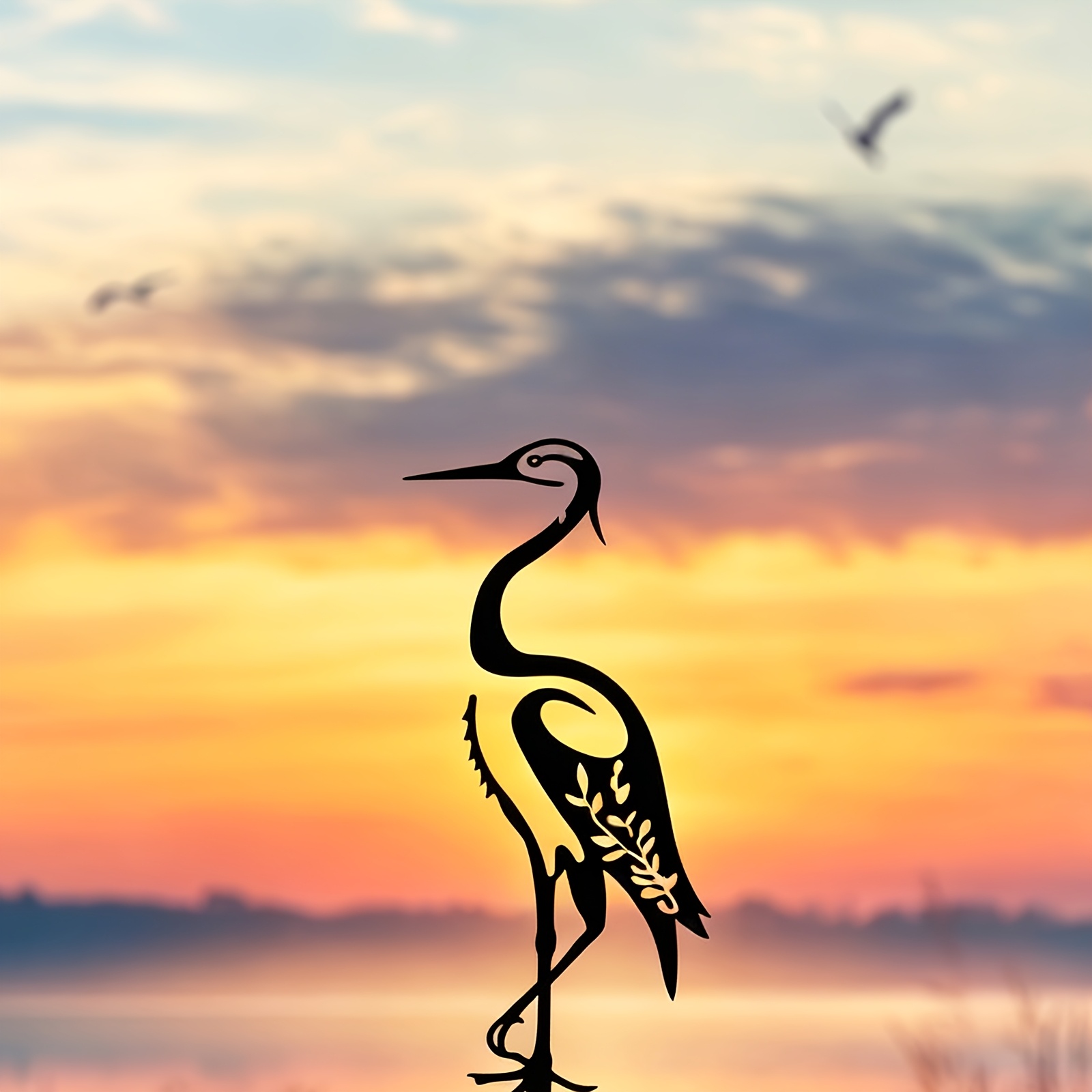 1 unidad de silueta de aves ga - Outdoor Furniture Decor reseña y precio