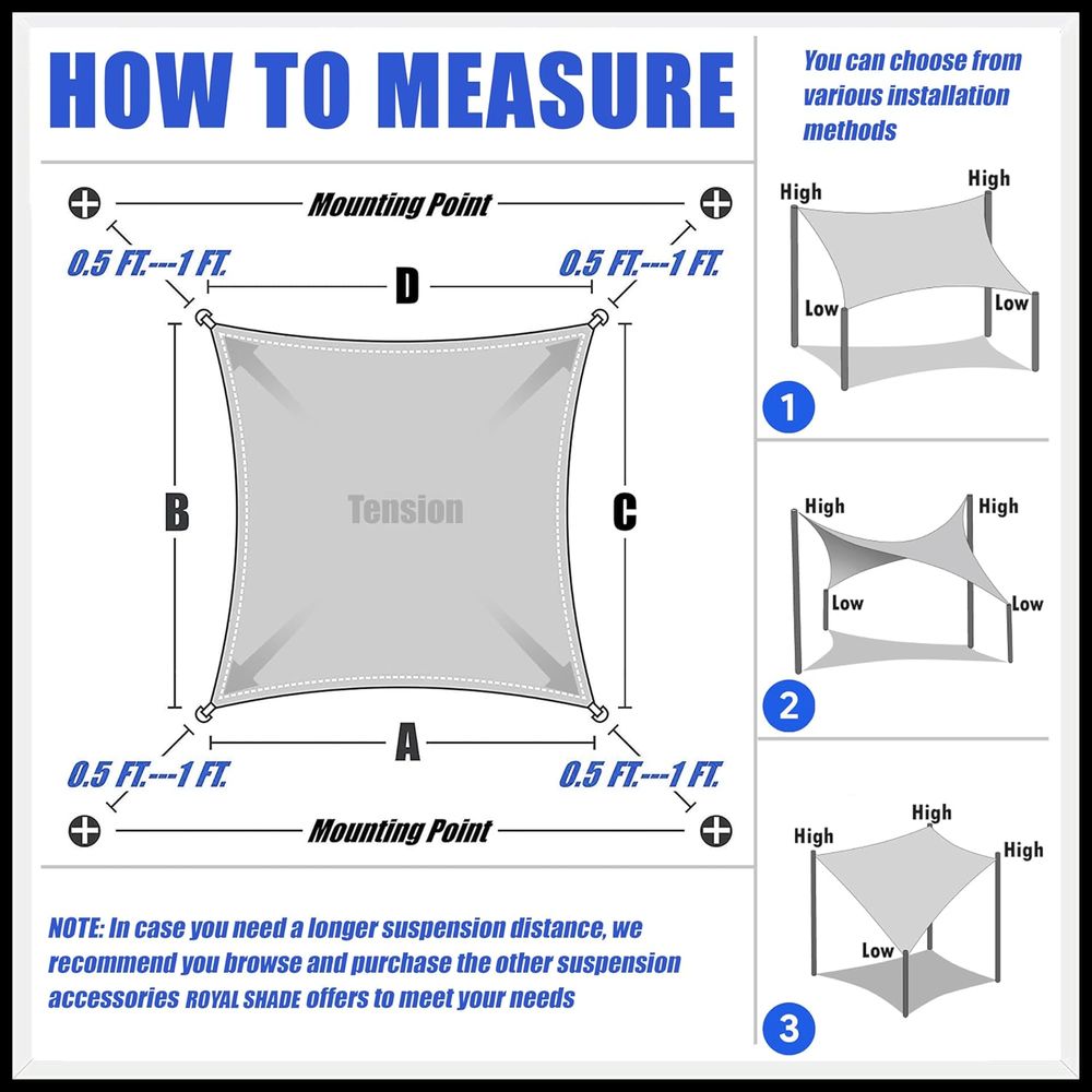Vela de Sombra Personalizada d - Sun Sail Shade reseña y precio