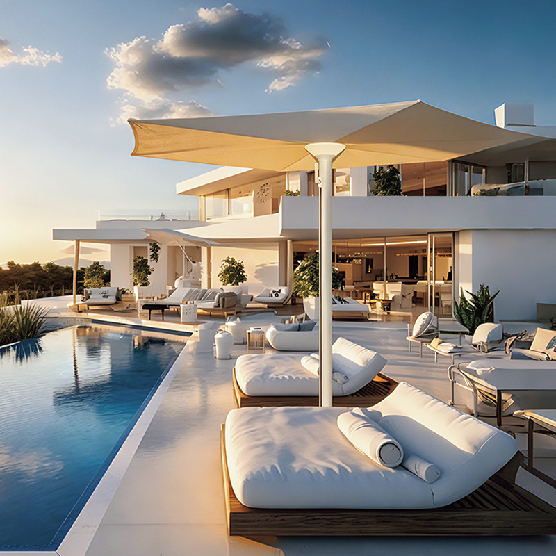 Sombrilla Decorativa para Exte - Outdoor Furniture Exhibition reseña y precio
