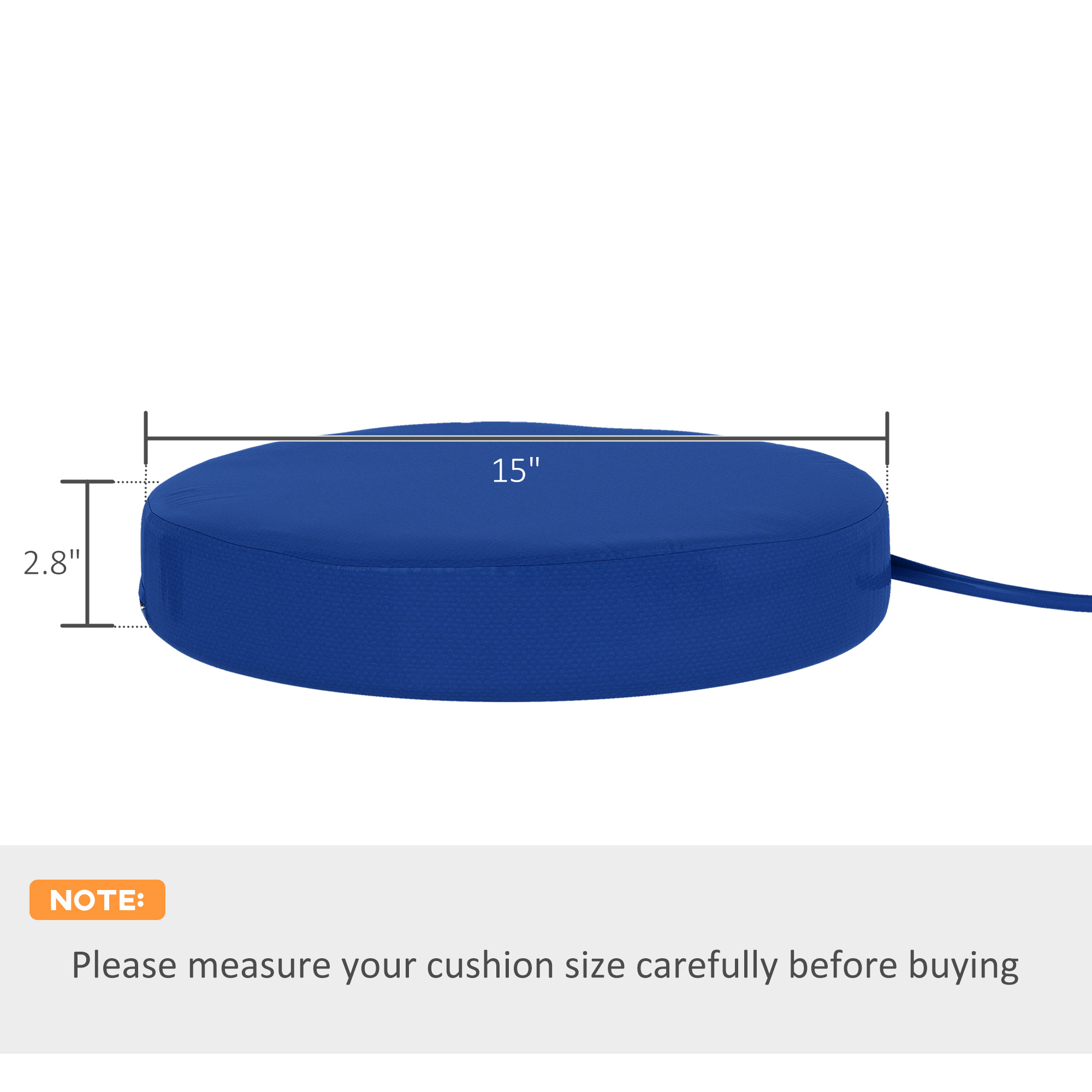 Juego de 4 Cojines para Sillas - Outdoor Furniture Cushions reseña y precio