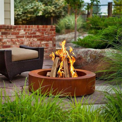 Conjunto de Sofás para Exterio - Outdoor Furniture With Fire Pit reseña y precio
