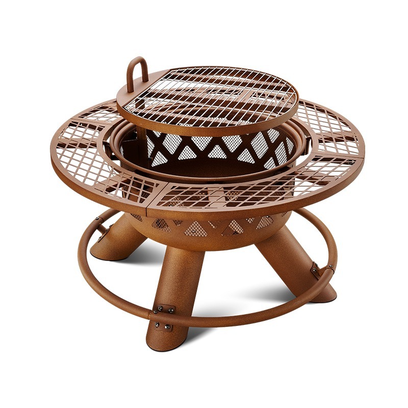 Brasero y Parrilla de Carbón d - Outdoor Furniture With Fire Pit reseña y precio