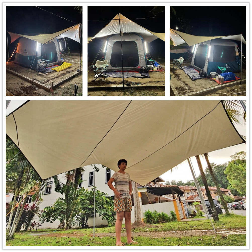 Toldo octagonal grande de 5,1x - Sun Sail Shade reseña y precio