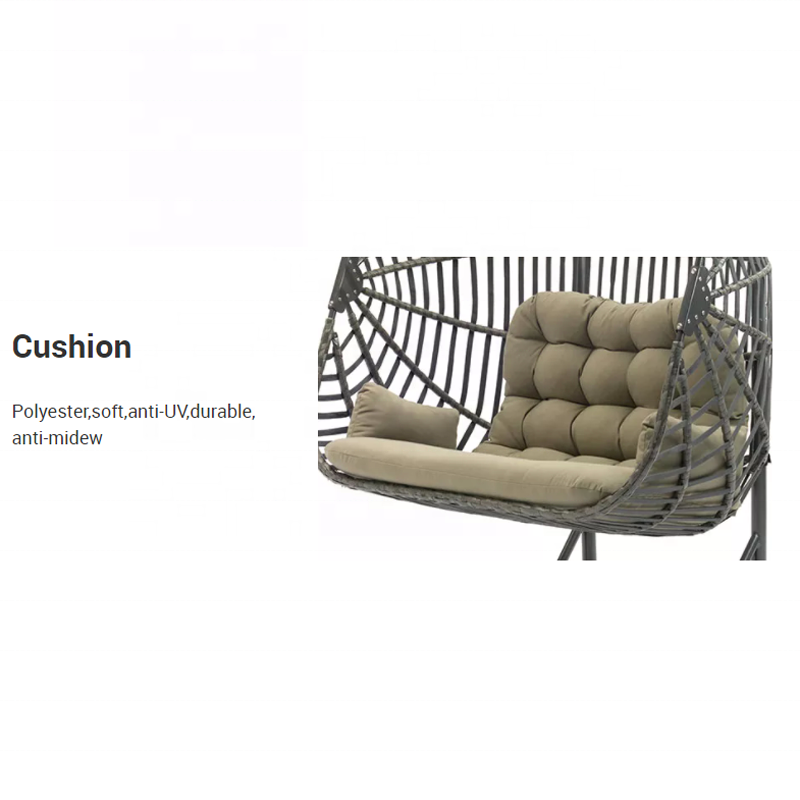 Sillas colgantes de 2 plazas d - Outdoor Furniture Egg Chair reseña y precio