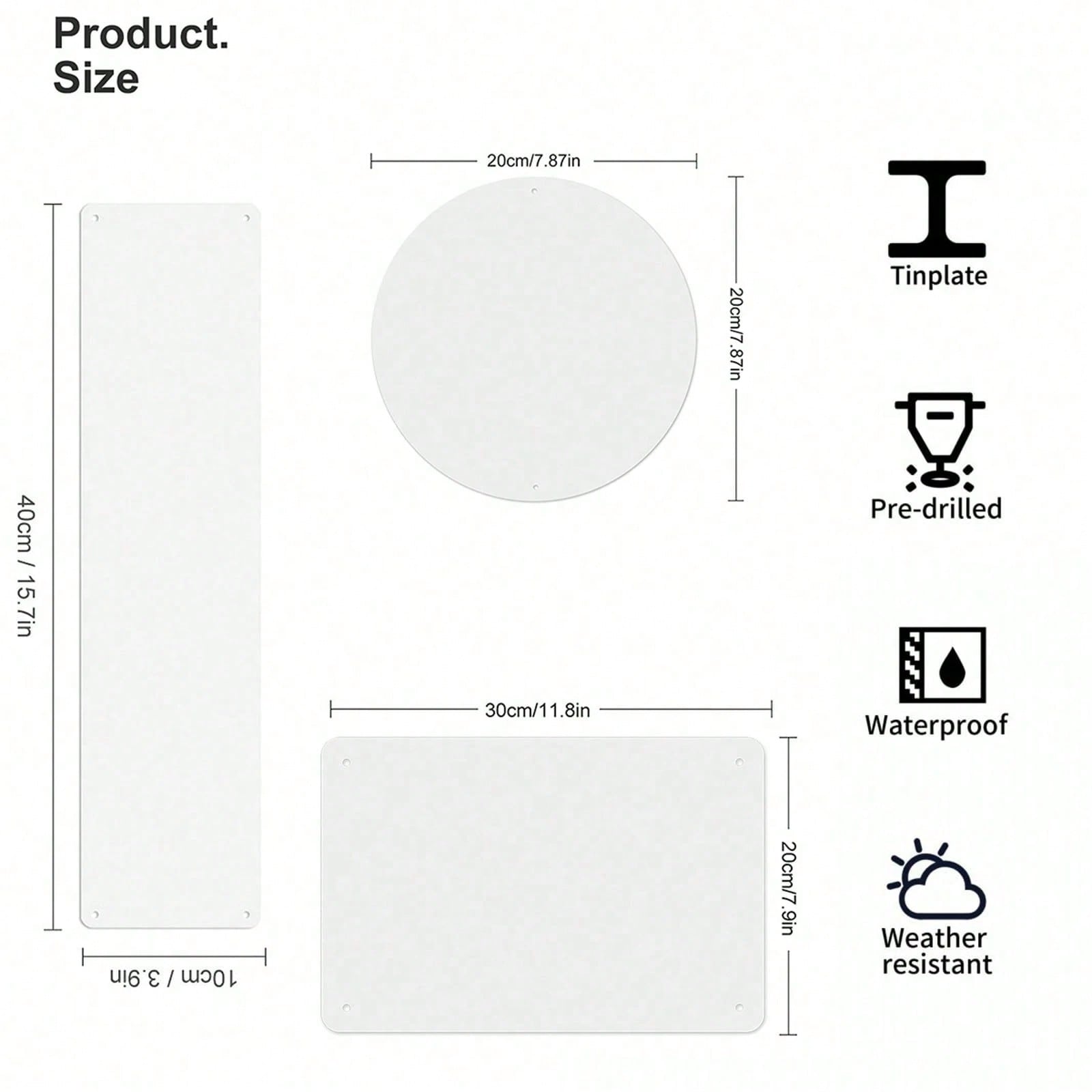Letrero Humorístico de Prohibi - Outdoor Furniture Decor reseña y precio