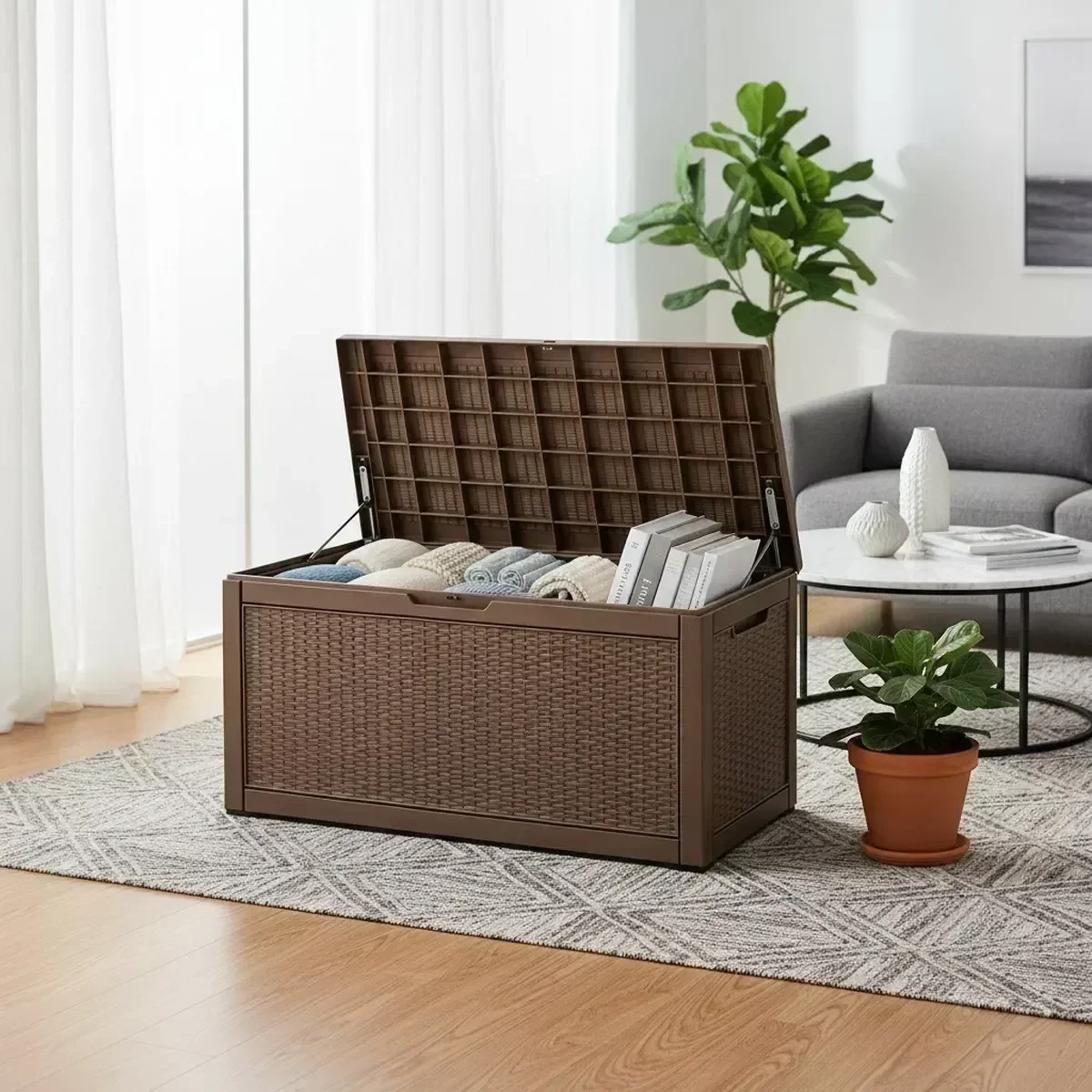 Banco de Almacenamiento Exteri - Outdoor Furniture Cushions reseña y precio