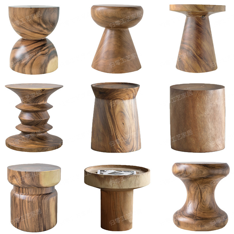 Muelle de troncos de nogal par - Outdoor Furniture Exhibition reseña y precio