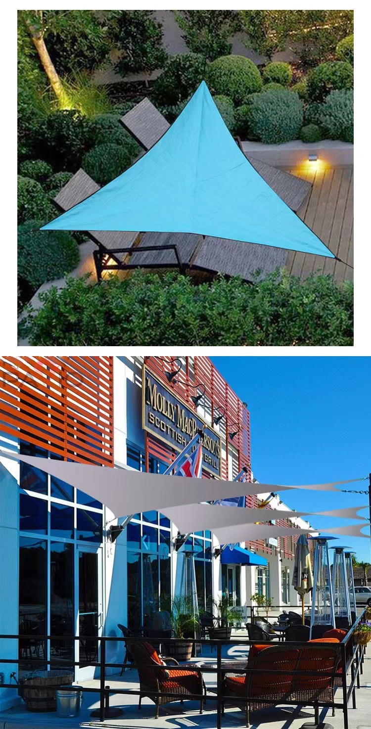 Vela triangular de varios tama - Sun Sail Shade reseña y precio