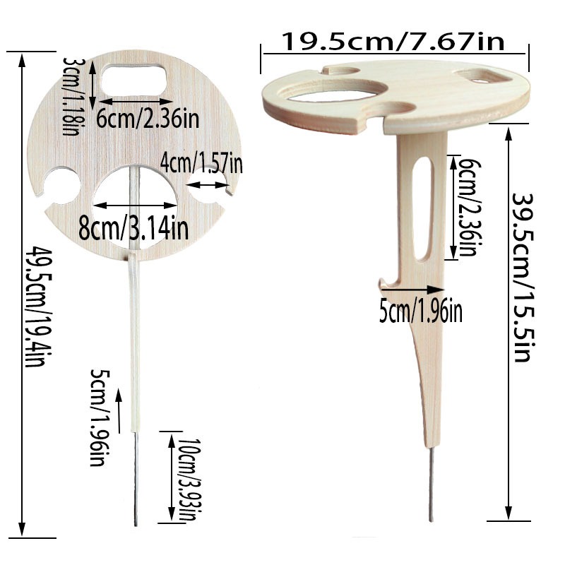 Mesa de Vino Plegable para Ext - Outdoor Furniture Europe reseña y precio
