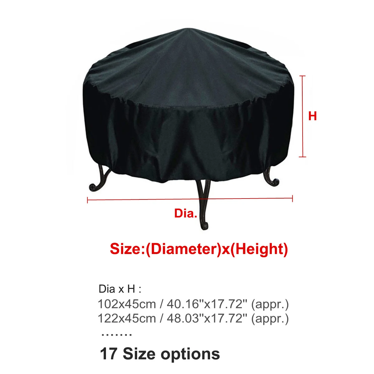 Cubierta impermeable para fogo - Outdoor Furniture With Fire Pit reseña y precio