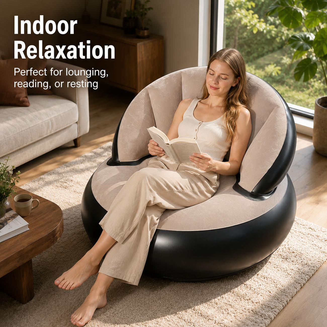 Silla inflable para adultos, s - Outdoor Furniture Lounge reseña y precio